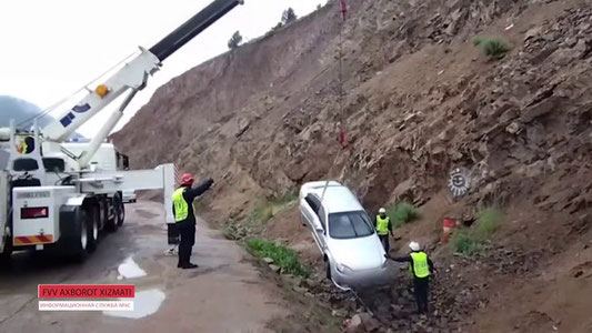 Қамчиқ довонида Гентра хандаққа тушиб кетди