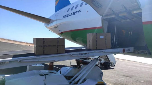 Мисрдан Ўзбекистонга дори воситалари етказилди