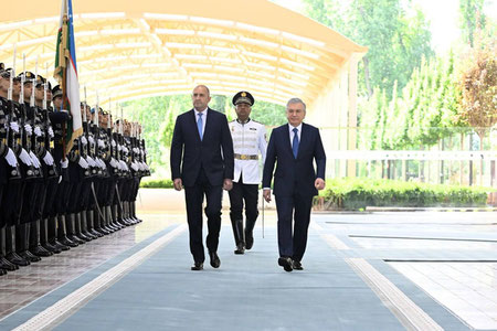 Bolgariya Prezidenti Toshkentga keldi