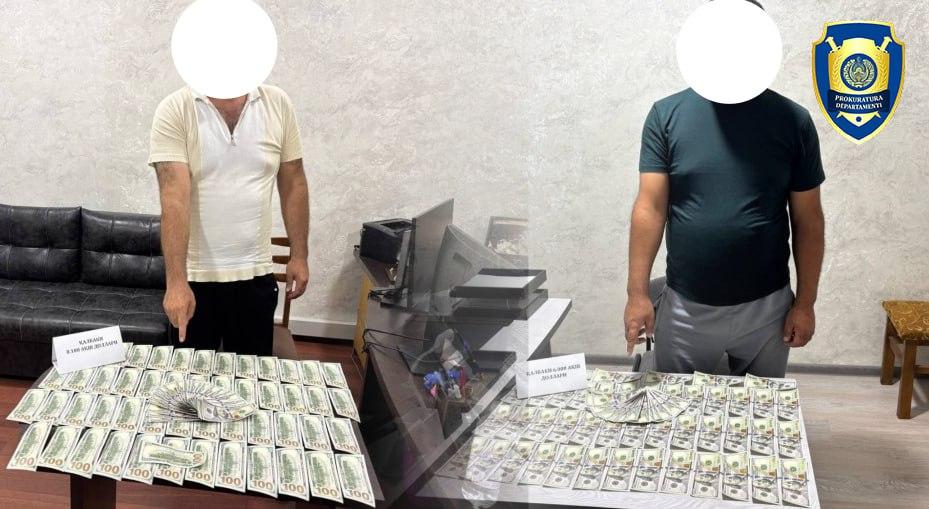 Наманганда қалбаки доллар сотаётганлар ушланди