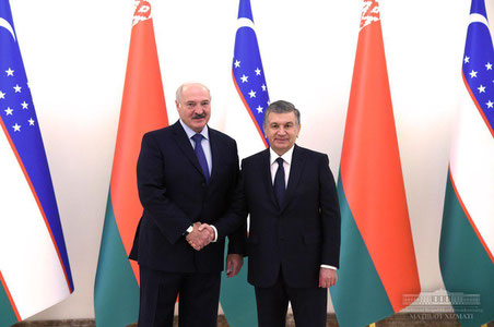 Shavkat Mirziyoyev Belarusga boradi