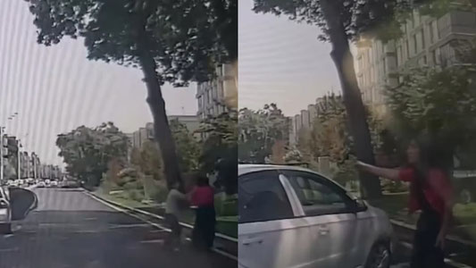 Toshkentda 19 yoshli qiz harakatlanib ketayotgan mashinadan sakradi