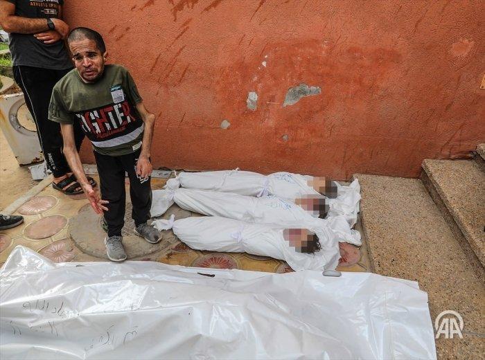 Исроил ҳаво ҳужуми оқибатида ногирон эркакнинг рафиқаси ва уч нафар фарзанди ҳалок бўлди