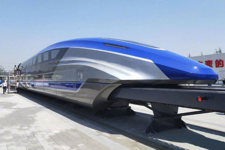 Xitoyda 600 km/soat tezlikdagi g‘ildiraksiz superpoyezd taqdim etildi