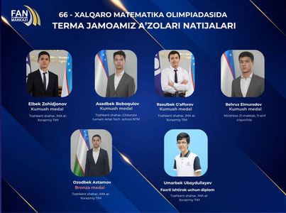 IMO 2025: O‘zbekistonlik o‘quvchilar xalqaro matematika olimpiadasida tarixiy natijaga erishdi