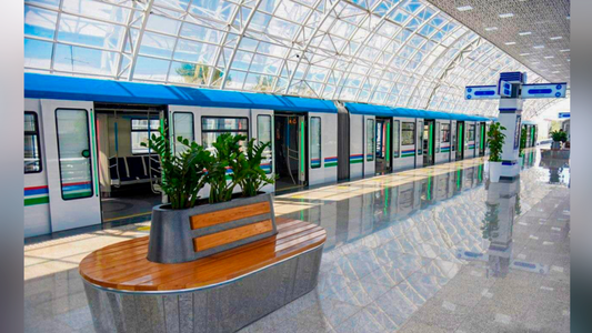 Toshkentda 6 ta metro bekatida harakat vaqtincha to‘xtatiladi