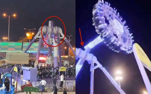 Saudiya Arabistonida “360 daraja” attraksioni qulab tushdi