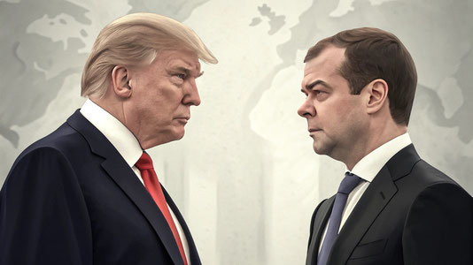 “Омадсиз” — Трамп Медведовга “ташланди”. Россия расмийси эса АҚШ президентини қўрқитмоқда