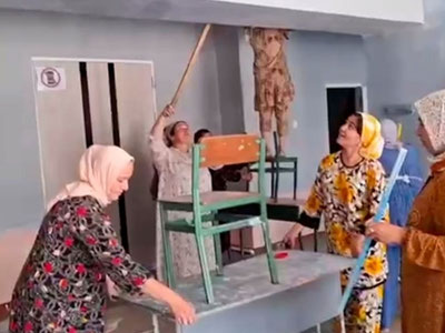 Ixtiyoriymi yoki majburiy? Andijonda o‘qituvchilar maktabdagi taʼmirlash ishlariga jalb qilinganiga ikki xil munosabat bildirildi
