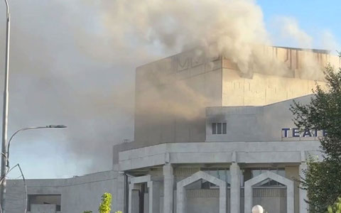 Gulistondagi musiqali drama teatrida yong‘in chiqdi