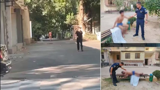 Toshkentda 19 yoshli yigit ko’chada kiyimsiz yurdi