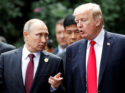 Доналд Трамп ва Владимир Путин 15 августда Аляскада учрашади