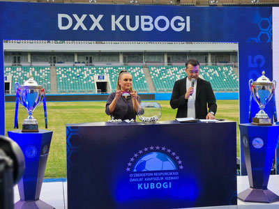Futbol bo‘yicha DXX kubogining final bosqichiga qurʼa tashlandi