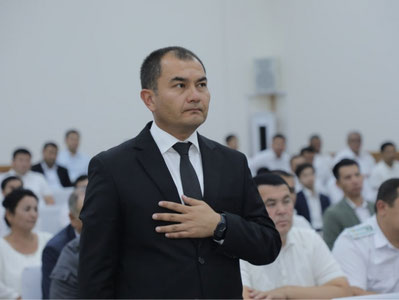 Sharof Rashidov tumaniga yangi hokim tayinlandi