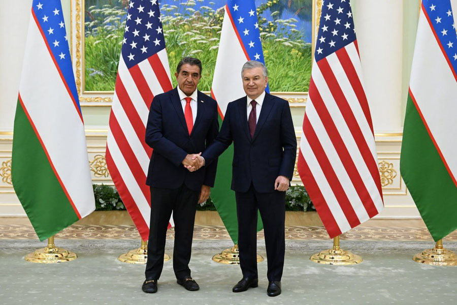 Shavkat Mirziyoyev AQSh Prezidentining maxsus vakilini qabul qildi