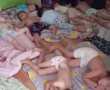 Namanganda bog‘chada bolalar polda uxladi