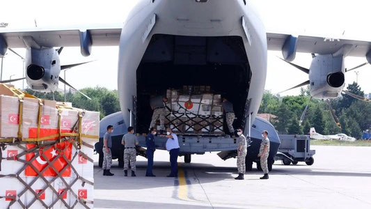 Turkiya Afg‘onistonga 25 tonnalik gumanitar yordam yubordi