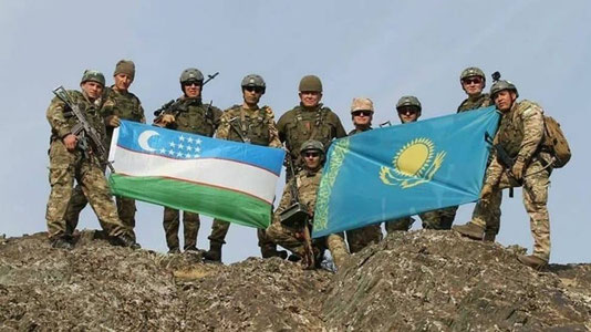 Қозоғистон ва Ўзбекистон қўшма ҳарбий машғулотларни йўлга қўяди