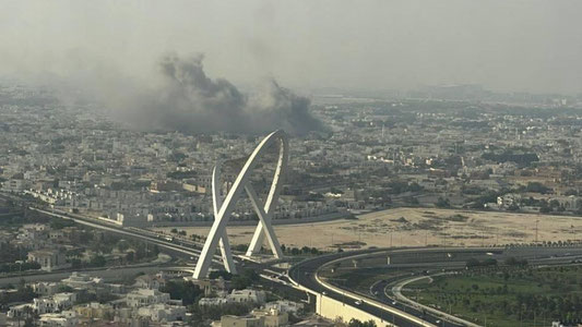 Qatarning Doha shahrida portlashlar yuz berdi