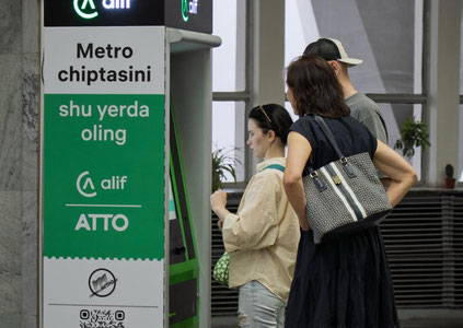 Toshkent metropolitenida yangi infokioskalar ishga tushirildi
