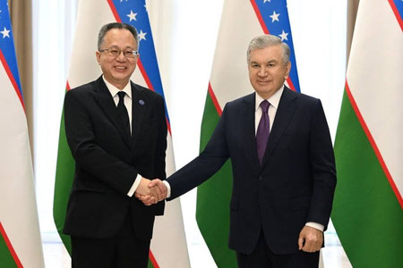 Shavkat Mirziyoyev Osiyo taraqqiyot banki vitse-prezident bilan ko'rishdi
