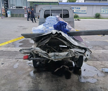 Farg‘onada “Labo”ning gaz balloni portlab ketdi