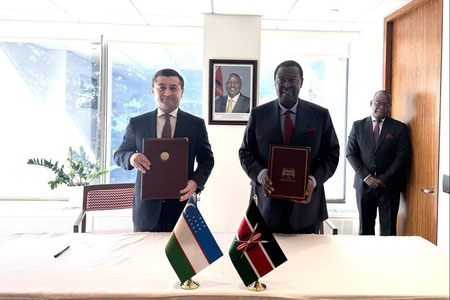 O‘zbekiston Keniya bilan diplomatik munosabat o‘rnatdi