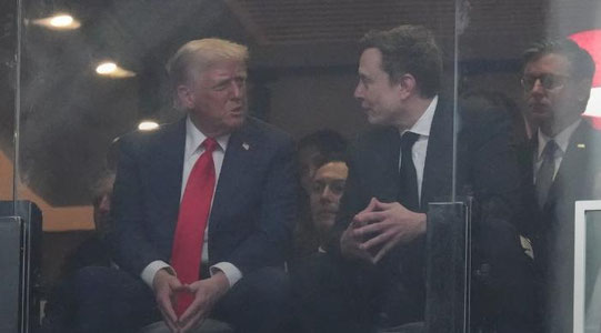 Трамп ва Маск яна биргаликда кўриниш берди