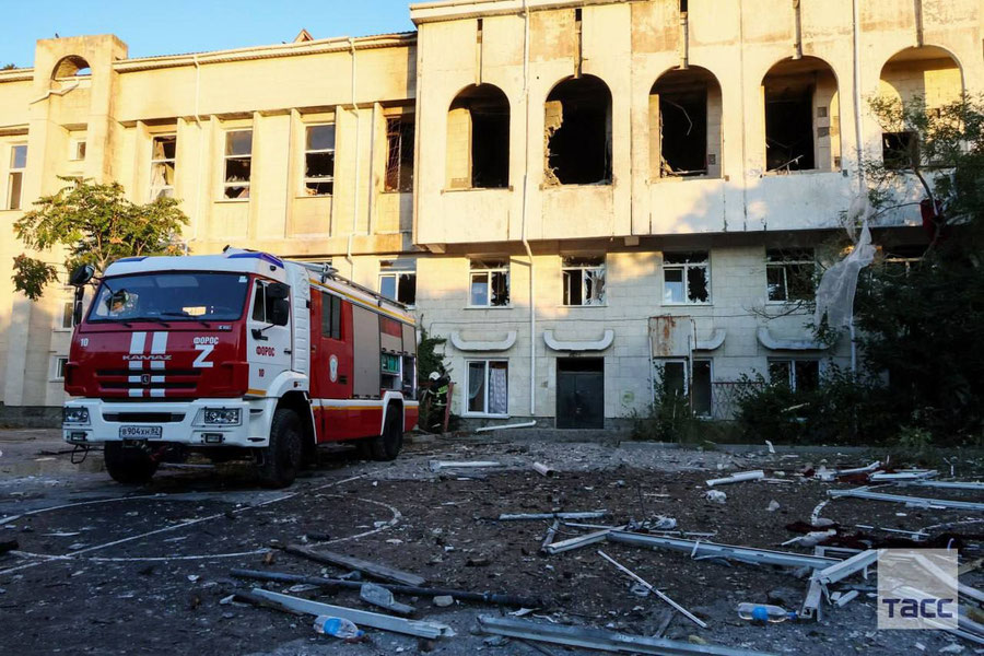 Украина дронлари Қримга зарба берди