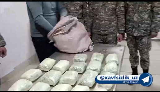Тошкент, Фарғона ва Самарқандда 66 кг наркотик модда контрабандасига чек қўйилди
