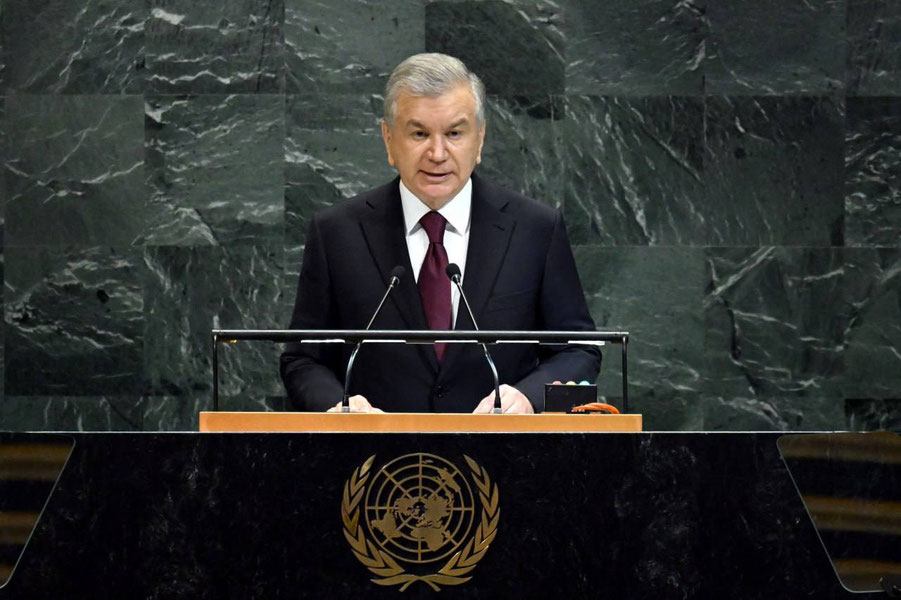 Shavkat Mirziyoyev BMT Bosh Assambleyasida nutq so‘zladi