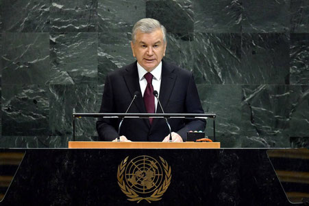Shavkat Mirziyoyev BMT Bosh Assambleyasida nutq so‘zladi