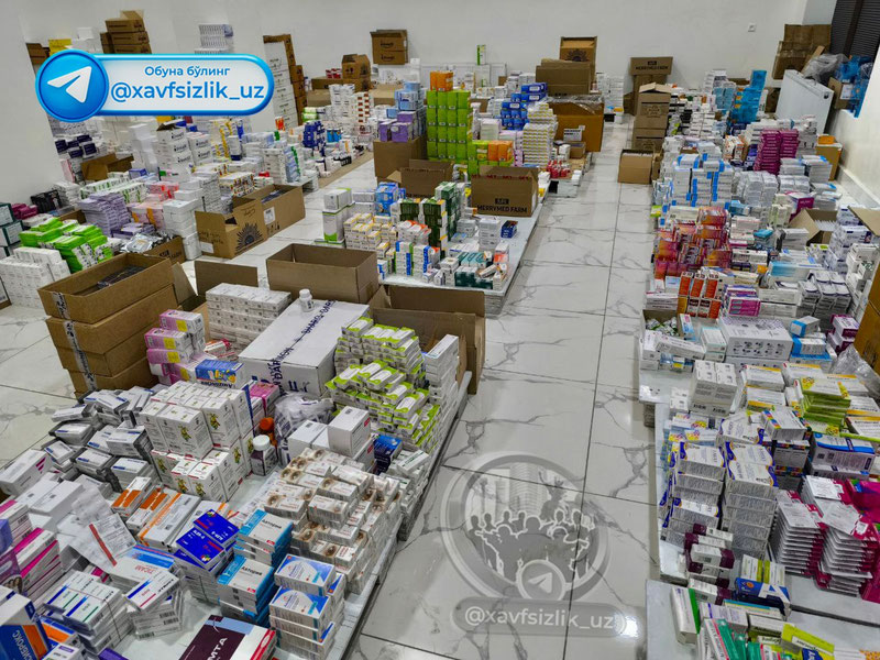 Наманганда 15 млрд сўмлик сифатсиз дорилар фош бўлди