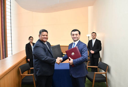 O‘zbekiston—Palau o‘rtasida diplomatik munosabatlar o‘rnatildi