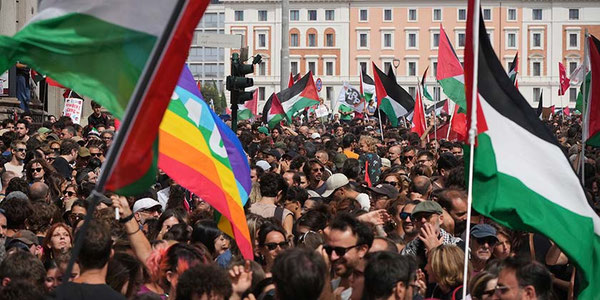 Italiyada Falastinni qo'llab-quvvatlash uchun umumiy ish tashlash boshlandi