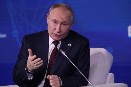 Putin NATO faoliyatini Ukraina mojarosining asosiy sababi deya baholadi