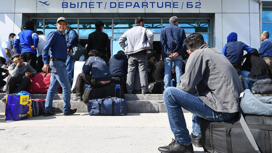 Rossiyada 1500 kishi deportatsiya qilinmoqda