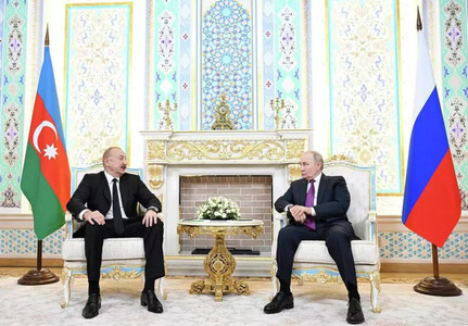 Путин AZAL самолёти ҳалокатида Россия жавобгарлигини тан олди