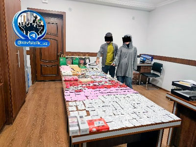 Jizzax va Samarqandda noqonuniy dori savdosi fosh etildi