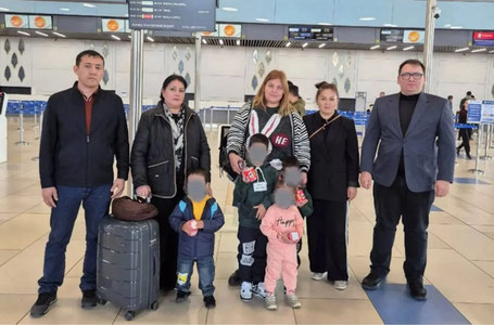 Olmaotada qarovsiz qolgan 5 nafar o‘zbekistonlik bola Vatanga qaytarildi