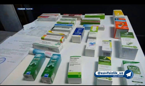 Наманганда ноқонуний дори ишлаб чиқариш сехи фош қилинди