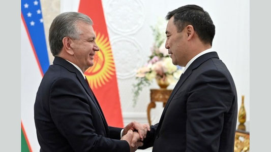 Qirg‘iziston Prezidenti Shavkat Mirziyoyev va o‘zbek xalqiga tabrik yo‘lladi