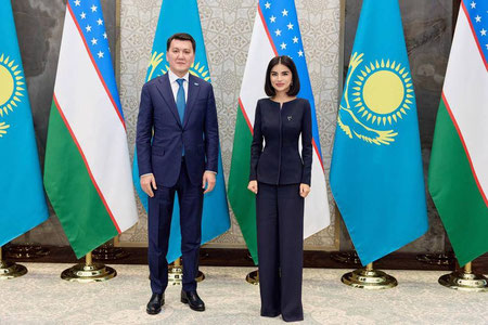 Саида Мирзиёева Қозоғистон давлат маслахатчиси билан учрашди