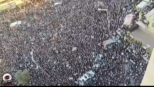 Қуддусда минглаб ултра-ортодокс яҳудийлари ҳарбий хизматга бормаслик учун намойишга чиқди