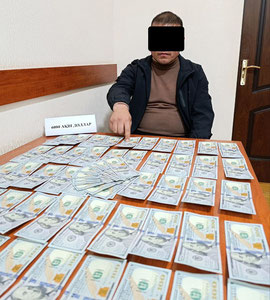 Jizzaxda “Hududgaz” xodimi 6 ming dollar pora olayotganda ushlandi