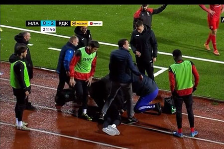 Сербияда футбол вақтида мураббий вафот этди