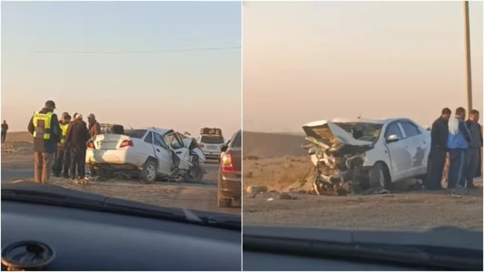 Qashqadaryoda Nexia va Cobalt to‘qnashuvi oqibatida bir kishi halok bo‘ldi