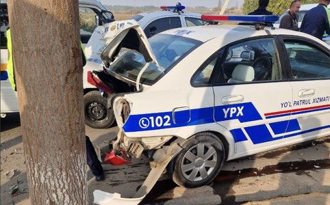 Andijonda YPX patrul mashinasi ishtirokida YTH sodir bo‘ldi