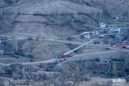Bo‘stonliq tumanida 20 MVt quvvatli shamol elektr stansiyasi qurilmoqda