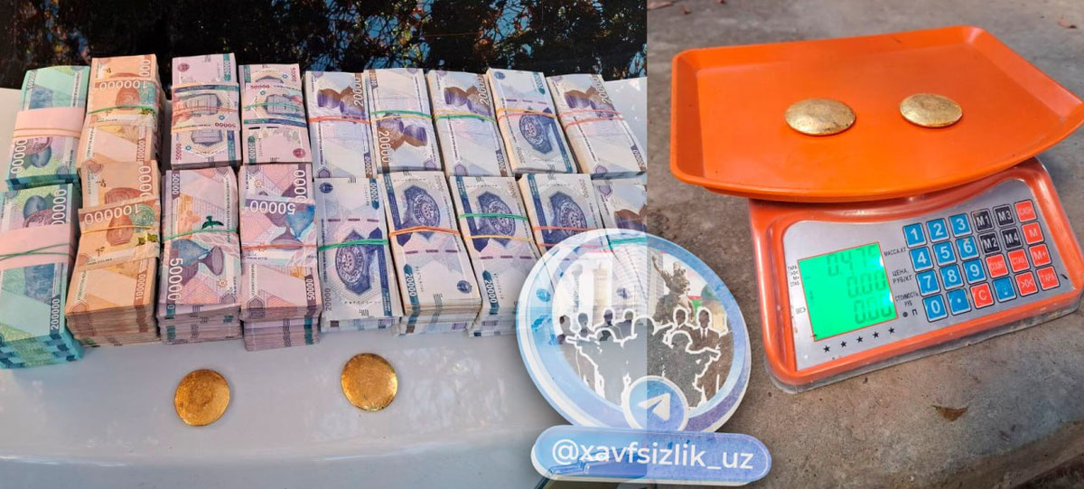 Самарқандда 737 млн сўмлик ноқонуний олтин савдоси тўхтатилди
